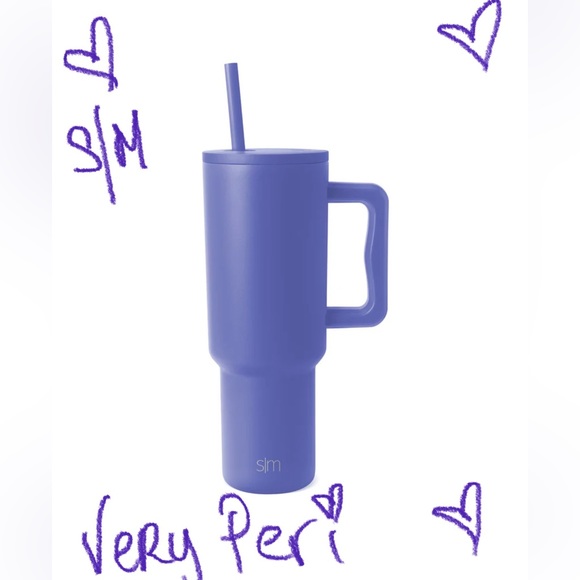 New Simple Modern TREK 40oz Tumbler in Very Peri 😍 - Picture 9 of 17